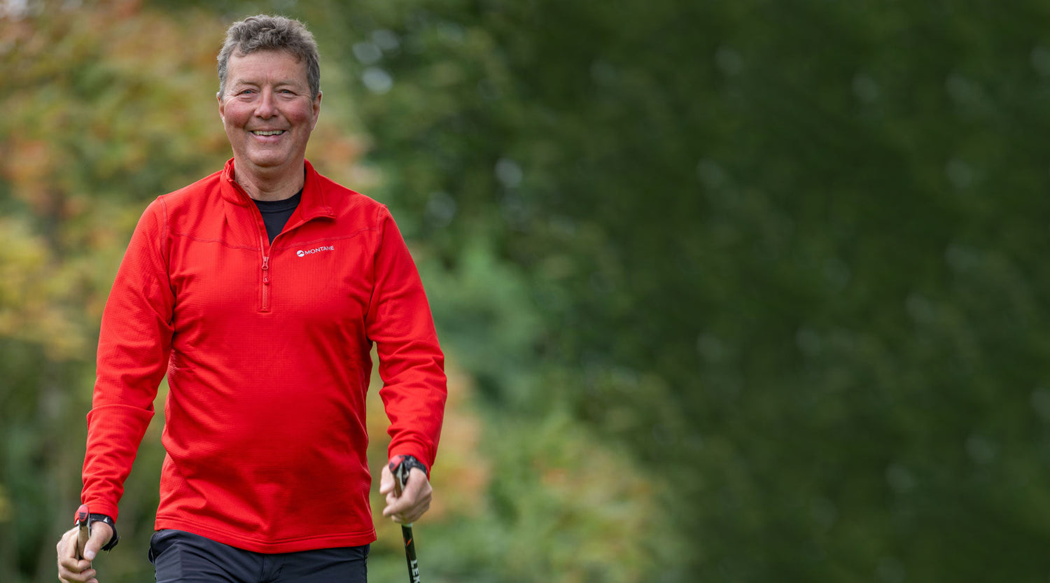 Paul walks 50 miles a week with Turmeric+