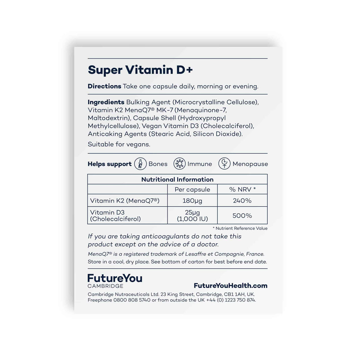Super Vitamin D+