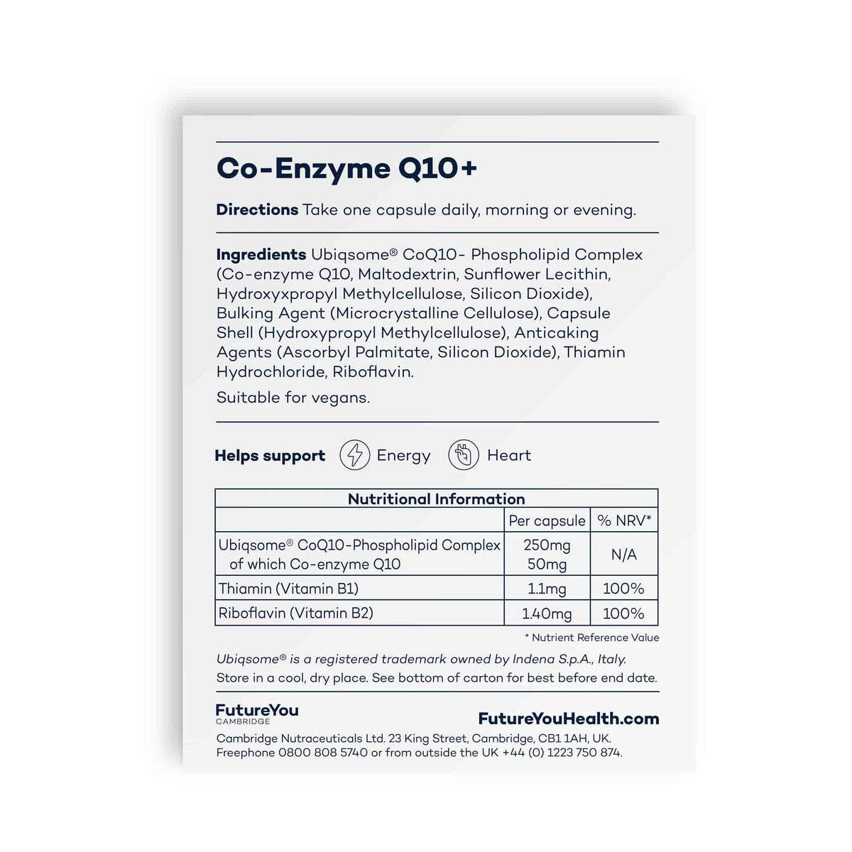 Co-Enzyme Q10+