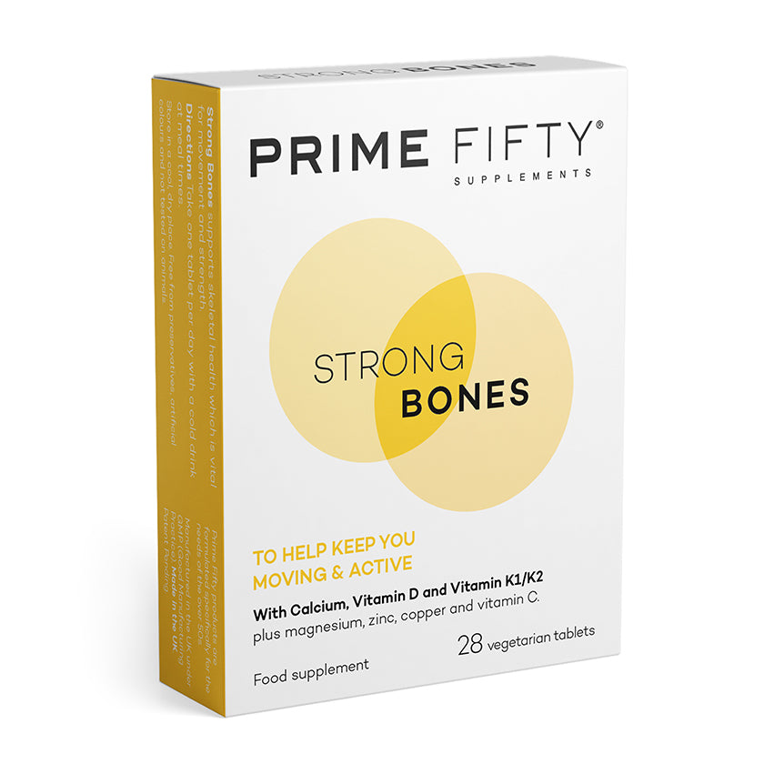 Strong-Bones-supplement-angle;Strong-Bones-supplement-front;Strong-bones-annotated-tablet