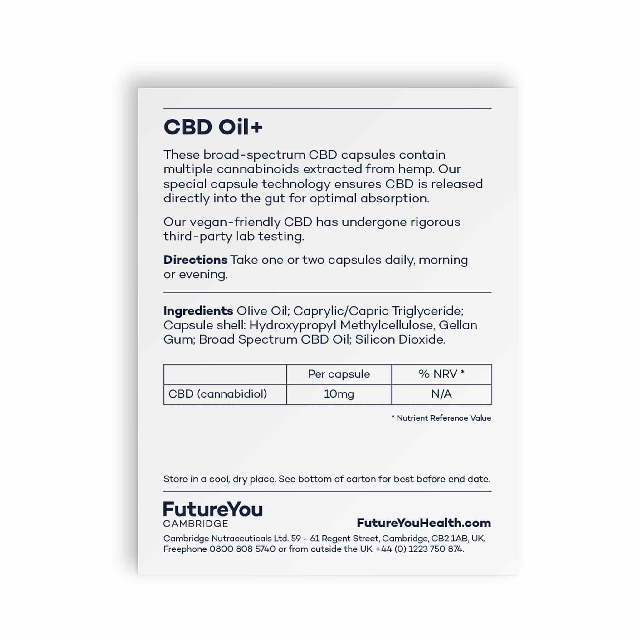 CBD Oil+