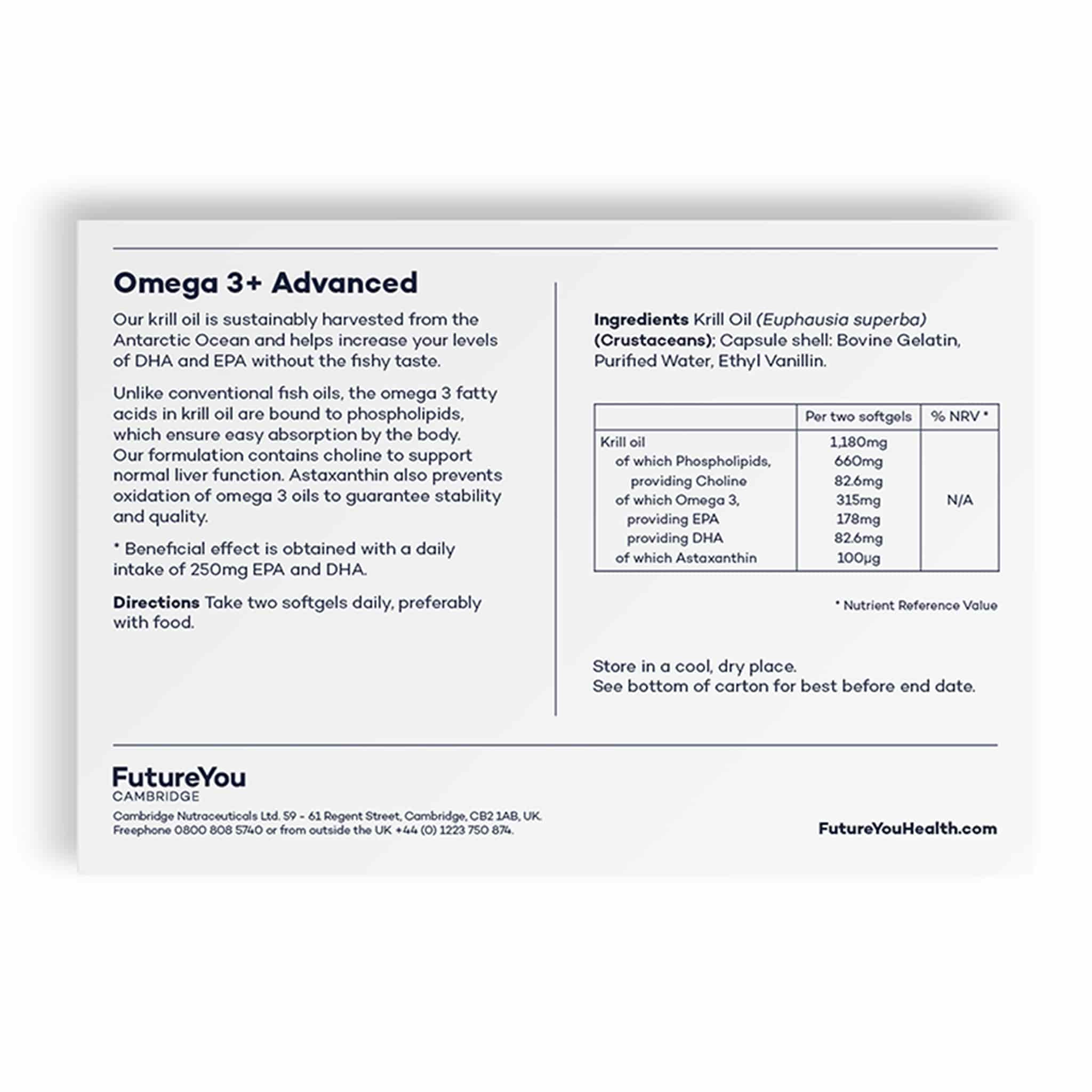 Omega3 Plus Information