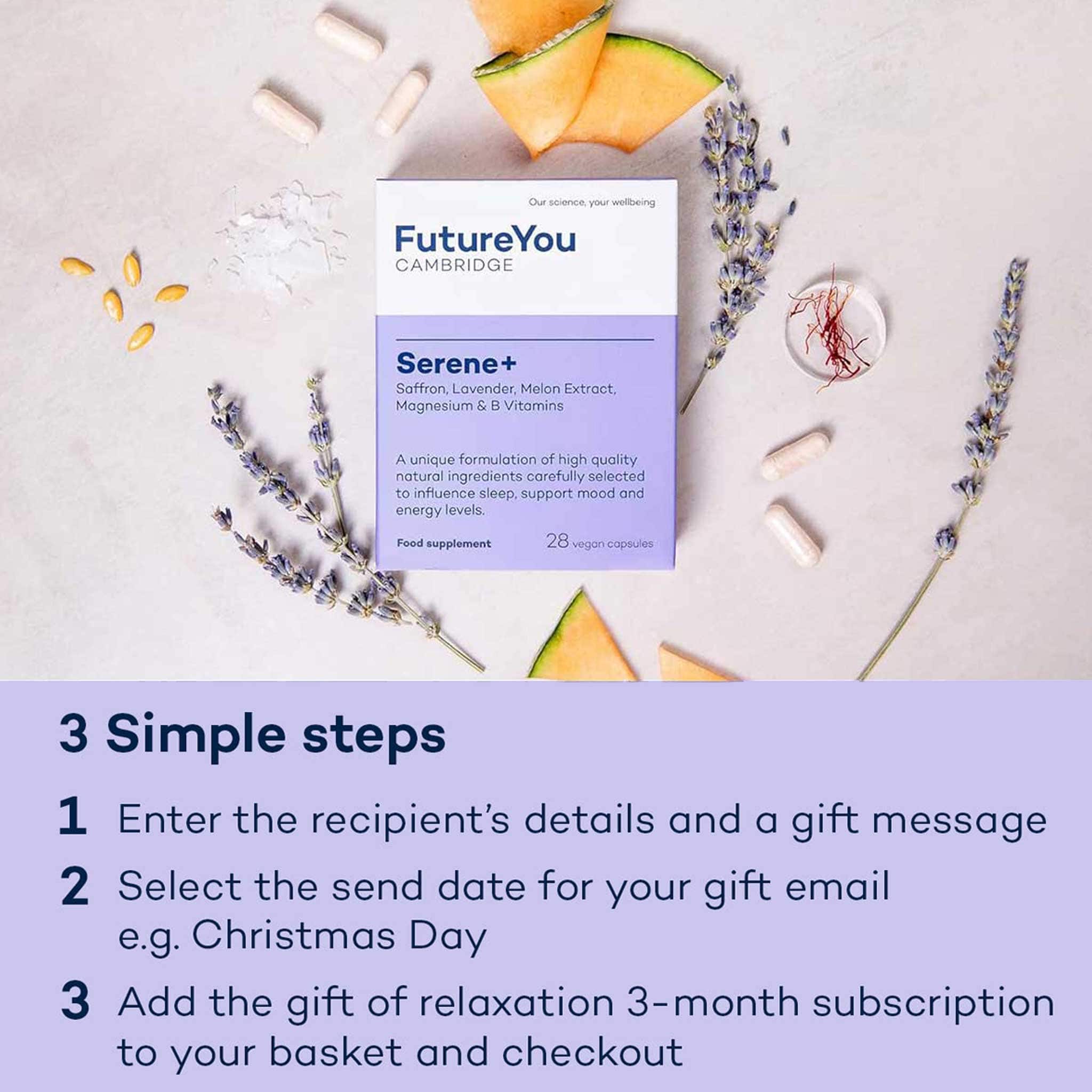 The Gift of Relaxation 3-month Serene+ Subscription