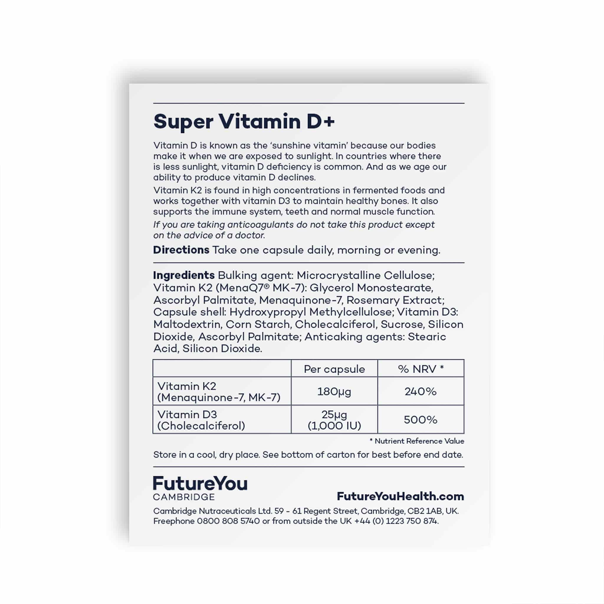 Super Vitamin D+