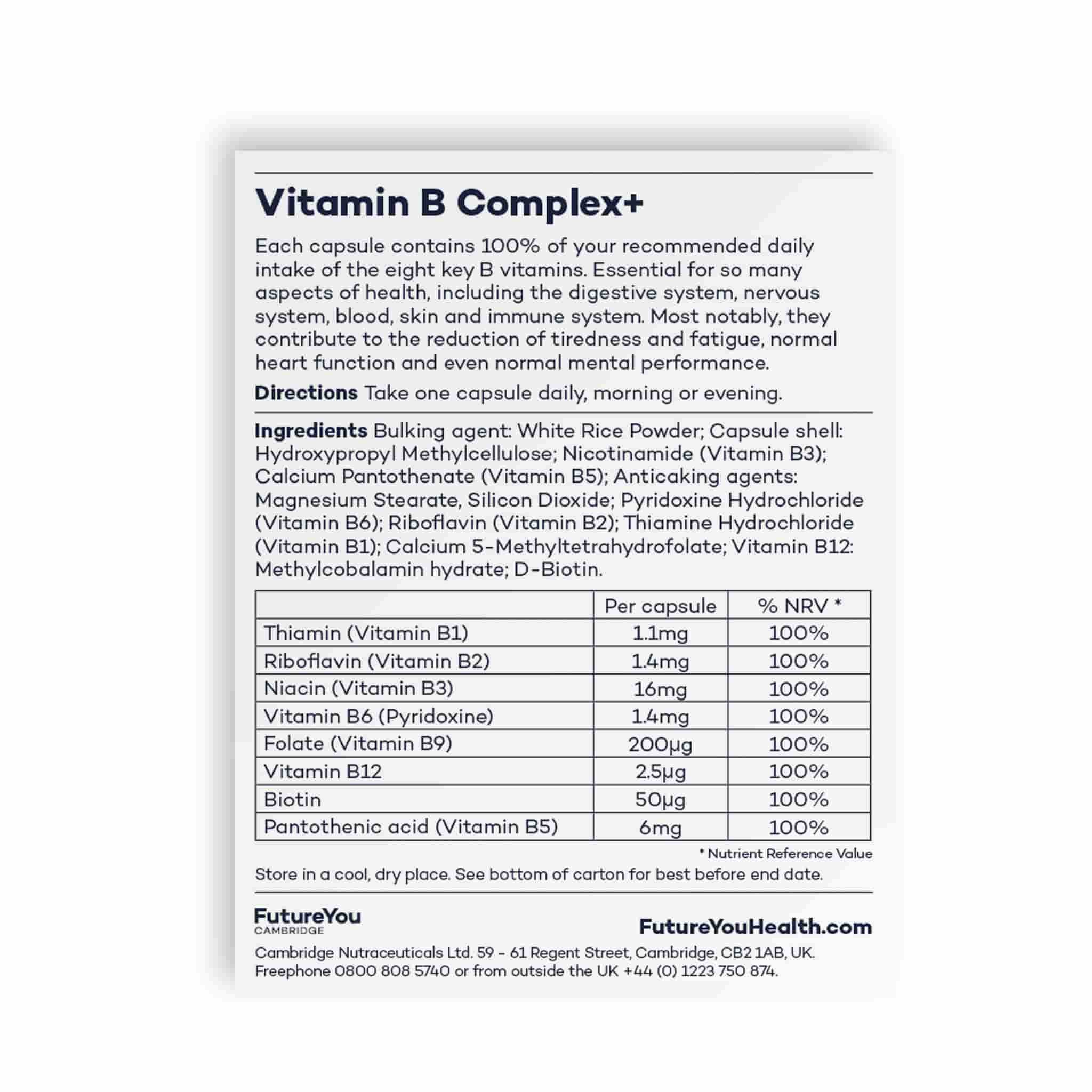 Vitamin B Complex+
